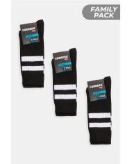 3 x BIPACK CALZE TENNIS IN SPUGNA