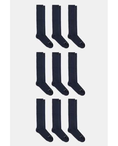 3 x TRIPACK CALZA LUNGA UOMO