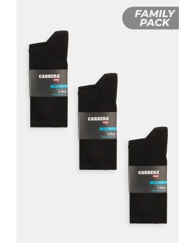 3 x TRIPACK CALZA LUNGA UOMO