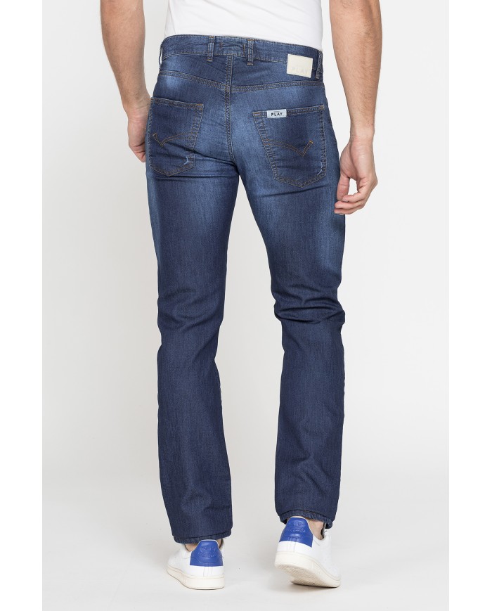 JOGGER JEANS MOD. 707. Vita regolare gamba leggermente arcuata