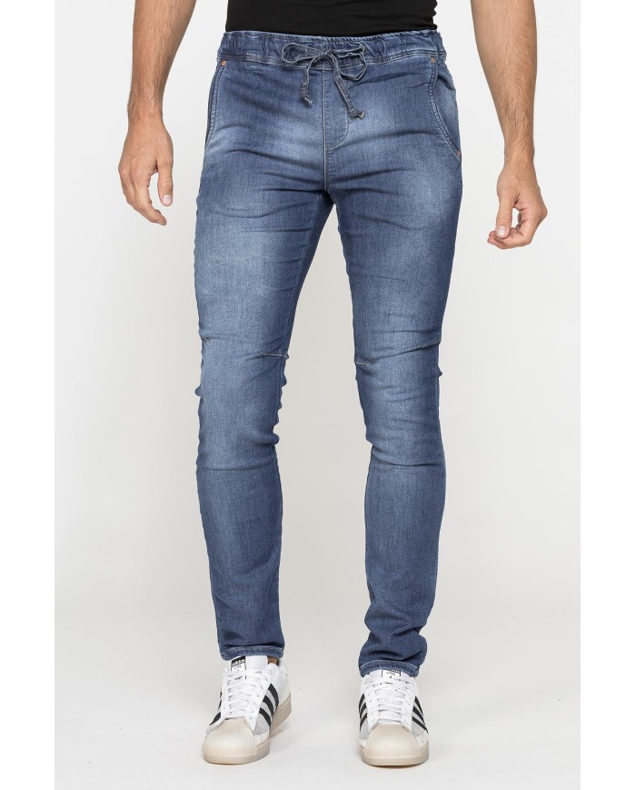 JOGGER JEANS  MOD. 730. Vita bassa gamba asciutta