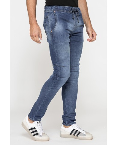 JOGGER JEANS  MOD. 730. Vita bassa gamba asciutta