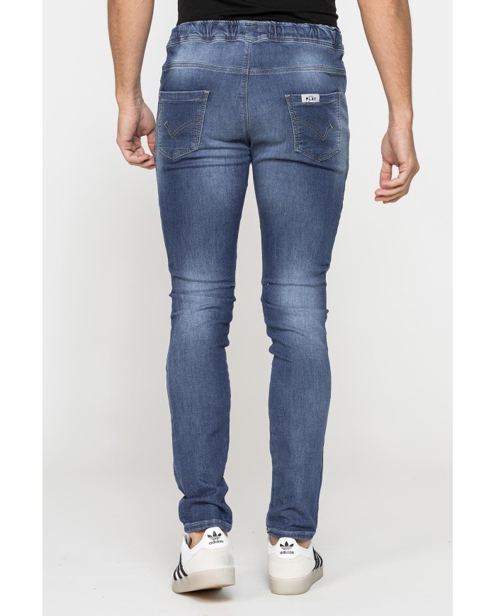 JOGGER JEANS  MOD. 730. Vita bassa gamba asciutta