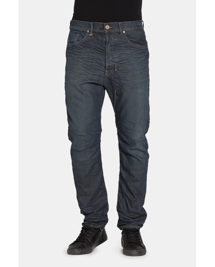 JOGGER JEANS BAGGY. Cavallo basso gamba regolare