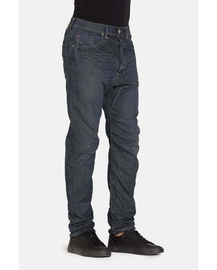 JOGGER JEANS BAGGY. Cavallo basso gamba regolare