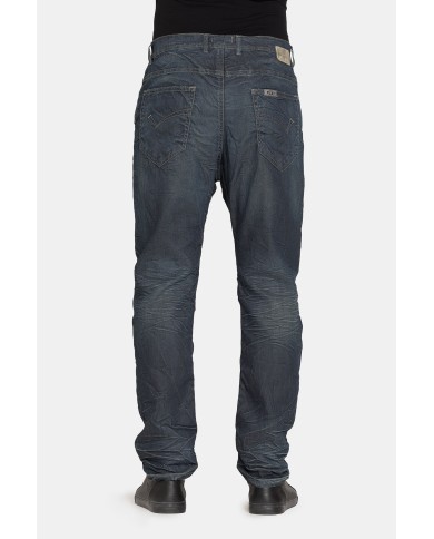 JOGGER JEANS BAGGY. Cavallo basso gamba regolare