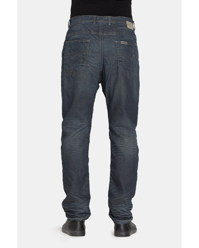 JOGGER JEANS BAGGY. Cavallo basso gamba regolare