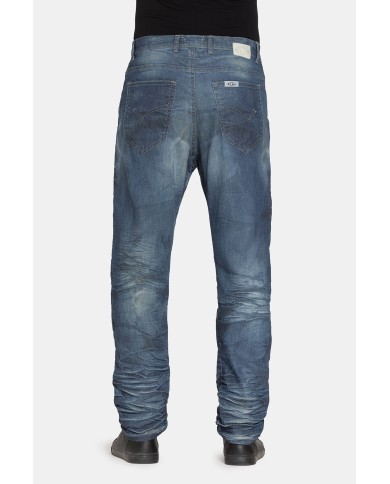 JOGGER JEANS BAGGY. Cavallo basso gamba regolare