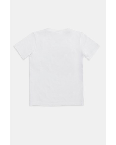 T-SHIRT “OCEANI PULITI” IN COTONE E PET RICICLATI