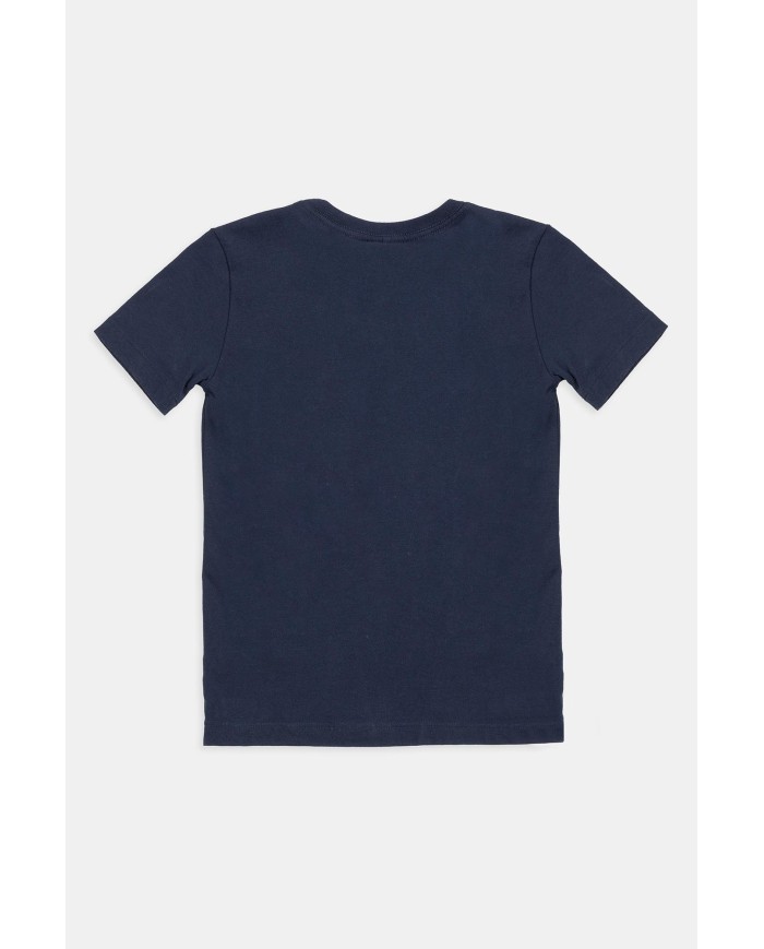 T-SHIRT “OCEANI PULITI” IN COTONE E PET RICICLATI