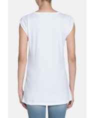 T-SHIRT GIROCOLLO IN COTONE