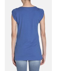 T-SHIRT GIROCOLLO IN COTONE