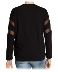 T-SHIRT MANICA LUNGA CON INSERTI TOULLE