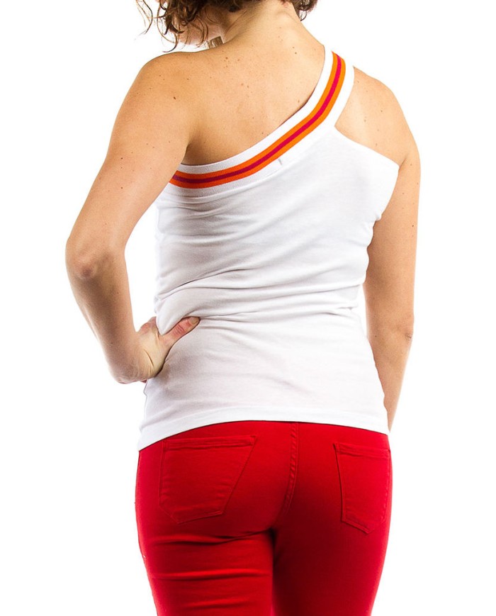 CANOTTA MONOSPALLA IN JERSEY