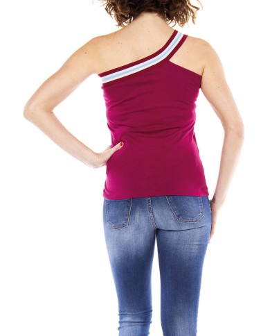 CANOTTA MONOSPALLA IN JERSEY