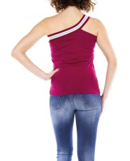 CANOTTA MONOSPALLA IN JERSEY