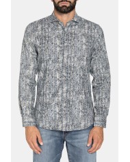 CAMICIA IN VELLUTO STAMPATO