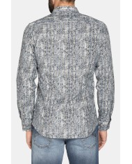 CAMICIA IN VELLUTO STAMPATO