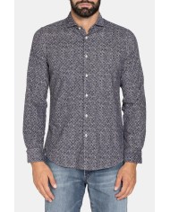 CAMICIA IN VELLUTO STAMPATO