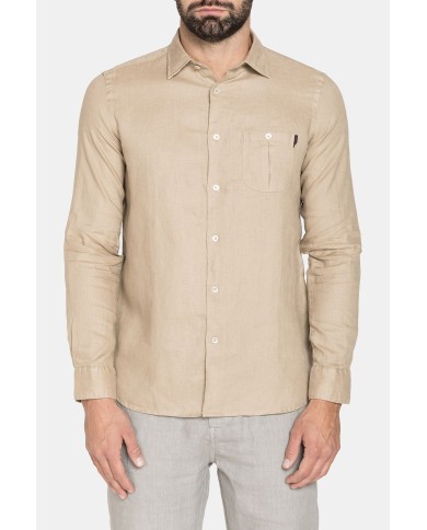 CAMICIA IN LINO MANICA LUNGA