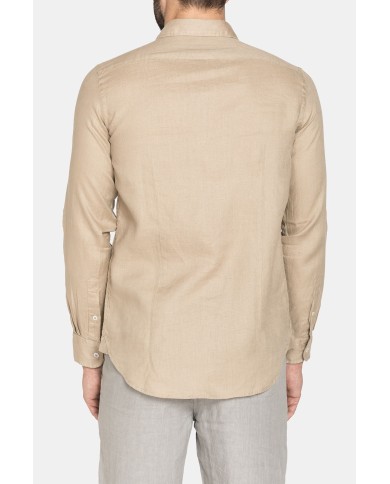 CAMICIA IN LINO MANICA LUNGA