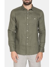 CAMICIA IN LINO MANICA LUNGA