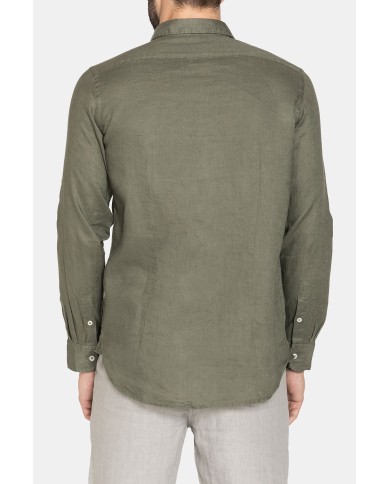 CAMICIA IN LINO MANICA LUNGA