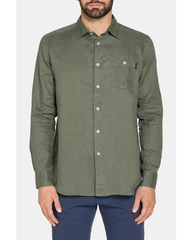 CAMICIA IN LINO MANICA LUNGA