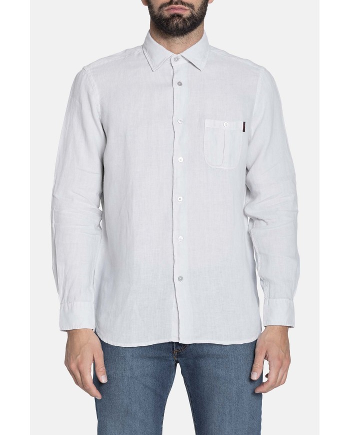 CAMICIA IN LINO MANICA LUNGA