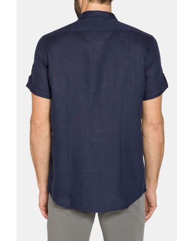 CAMICIA IN LINO MANICA CORTA