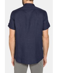 CAMICIA IN LINO MANICA CORTA