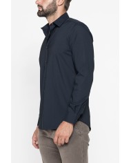 CAMICIA PASSPORT IN TESSUTO COMFORT STRETCH TINTA UNITA