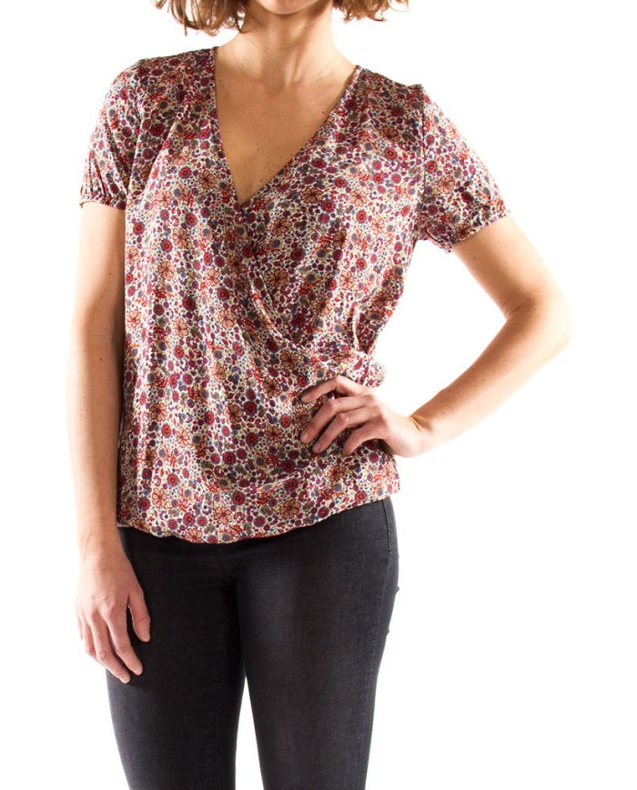 BLUSA IN VISCOSA LEGGERA