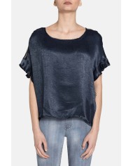 BLUSA IN RASO 100% POLIESTERE