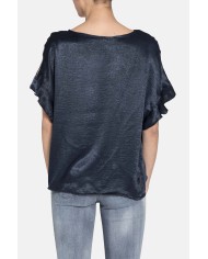 BLUSA IN RASO 100% POLIESTERE