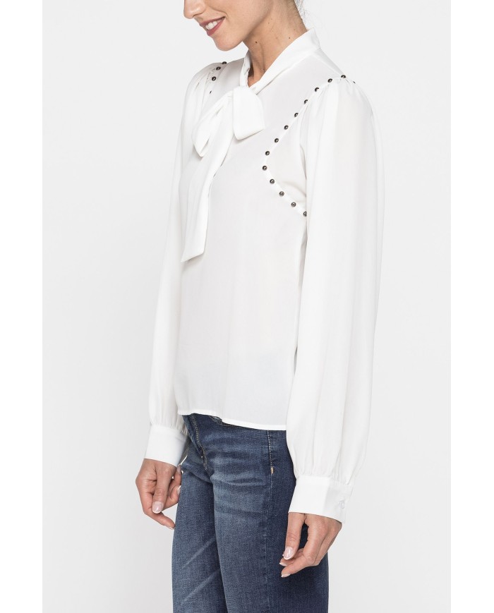 BLUSA COLLO ANNODATO