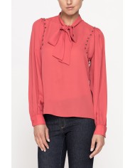 BLUSA COLLO ANNODATO