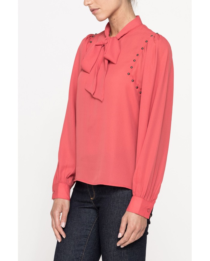 BLUSA COLLO ANNODATO