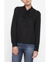 BLUSA COLLO ANNODATO