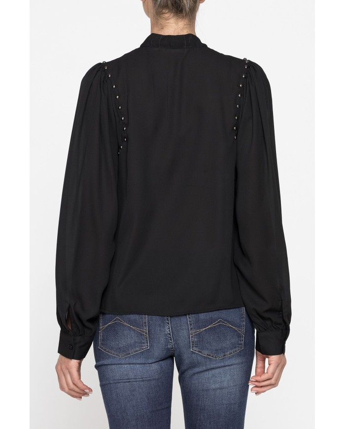 BLUSA COLLO ANNODATO