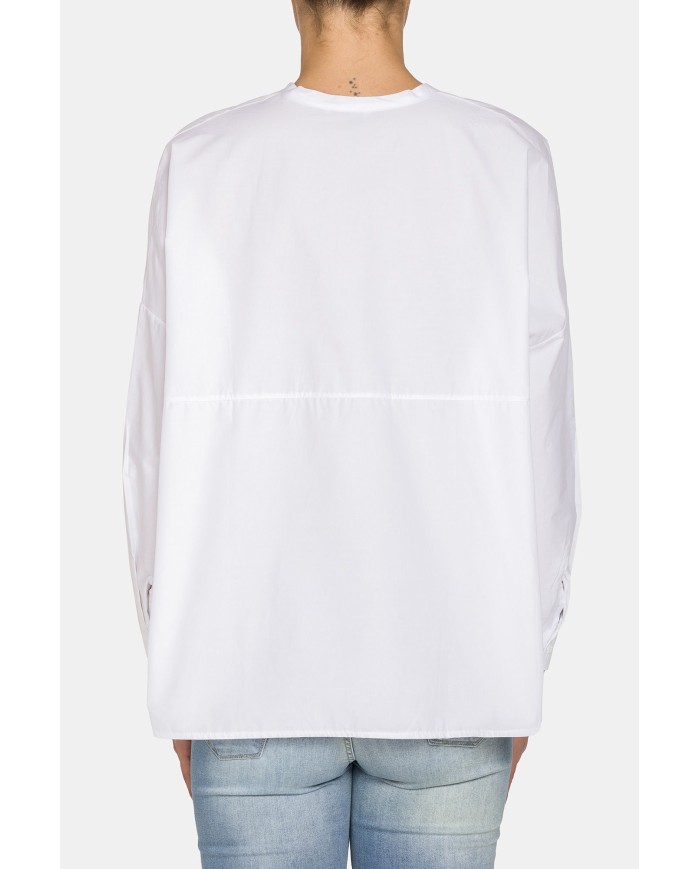 CAMICIA OVERSIZE MANICA SCESA