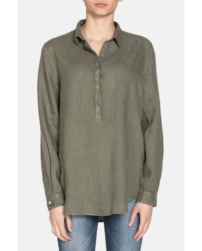 CAMICIA SERAFINO IN 100% LINO