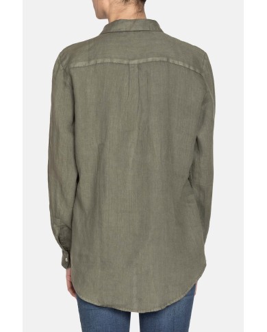 CAMICIA SERAFINO IN 100% LINO