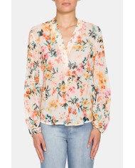 CAMICIA MANICHE LUNGHE SCOLLO A V