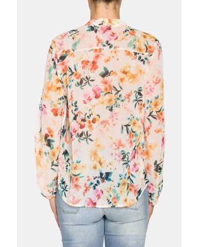 CAMICIA MANICHE LUNGHE SCOLLO A V