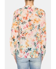 CAMICIA MANICHE LUNGHE SCOLLO A V