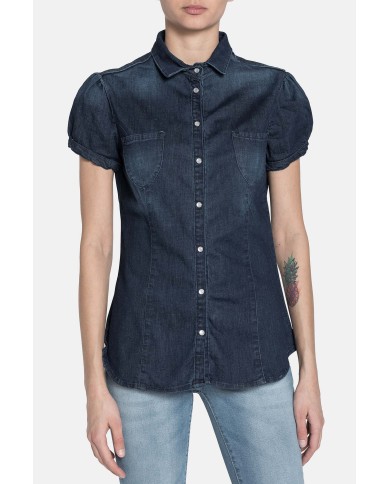 CAMICIA JEANS STRETCH
