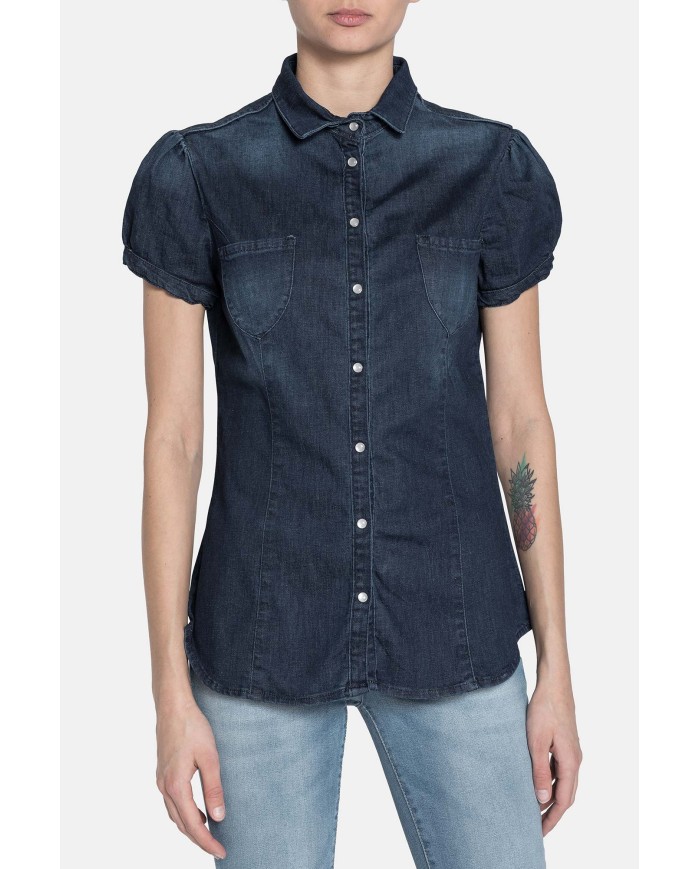 CAMICIA JEANS STRETCH