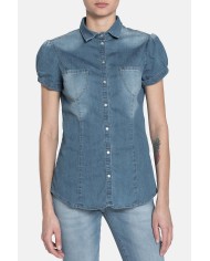 CAMICIA JEANS STRETCH