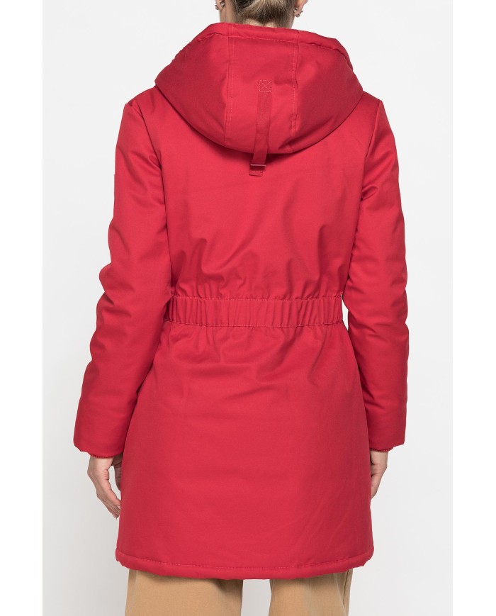 GIUBBOTTO PARKA CON CAPPUCCIO RESISTENTE ALL'ACQUA